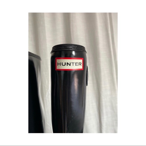 Black HUNTER Rain Boots - Picture 3 of 6